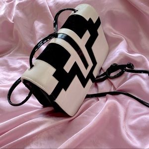 REAL Donald J Pliner Vintage Crossbody Bag/Mirror